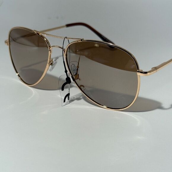 1641 NEW Gold Classic Aviator Sunglasses UV 400 Protection - Timeless Style main image 5
